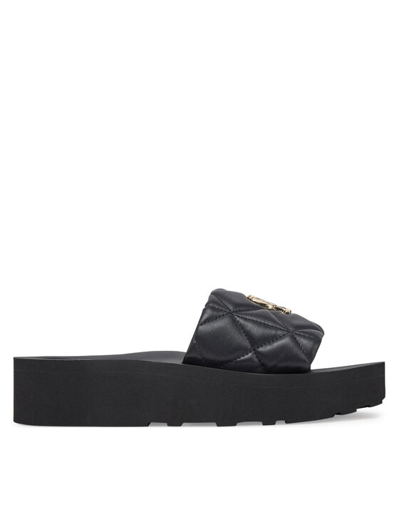 LOVE MOSCHINO LOVE MOSCHINO Şlapi JA28014I1MIE0000 Negru