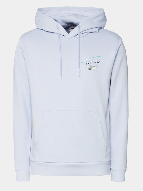 Tommy Jeans Tommy Jeans Džemperis Metallic Dna DM0DM18457 Mėlyna Regular Fit