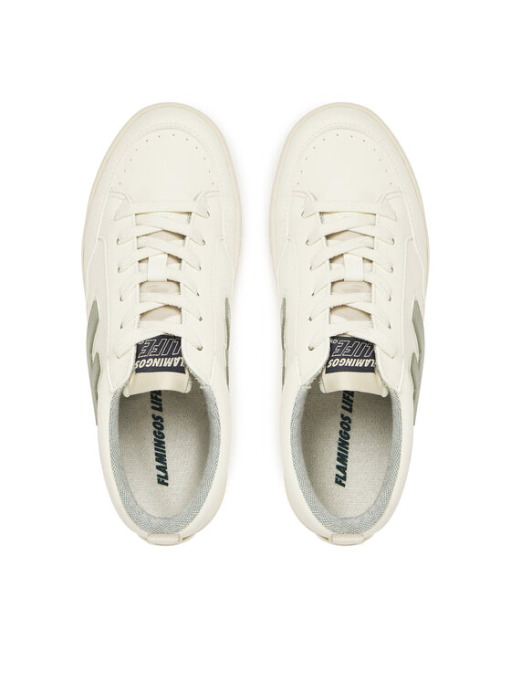 Flamingos Life Flamingos Life Sneakers Roland V.10 Bianco