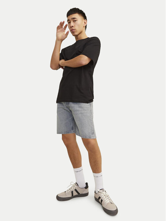 Jack&Jones Jack&Jones Kratke traperice Chris Cooper 12252868 Siva Relaxed Fit