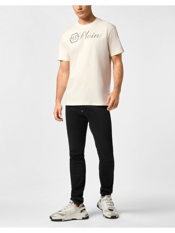 PHILIPP PLEIN PHILIPP PLEIN T-Shirt 27097 Biały Regular Fit