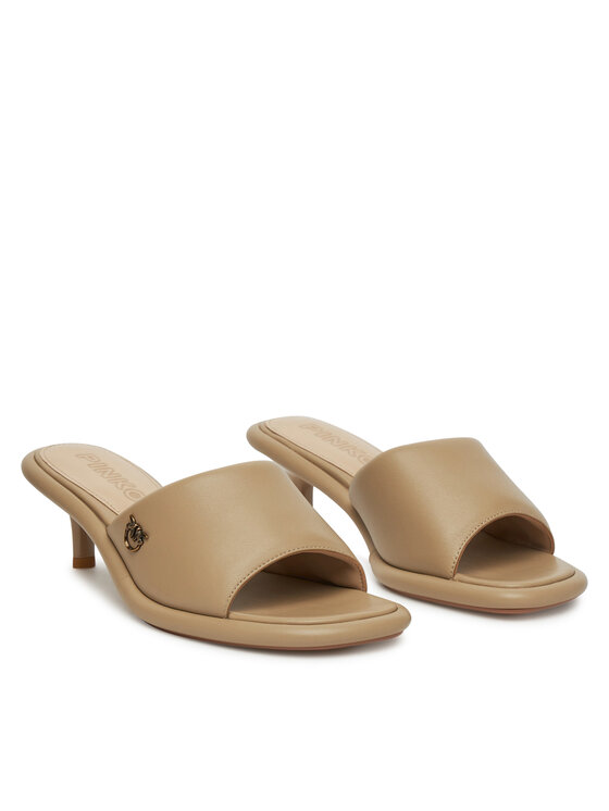 PINKO PINKO Pantoletten Tara 01 SD0277 P003 Beige