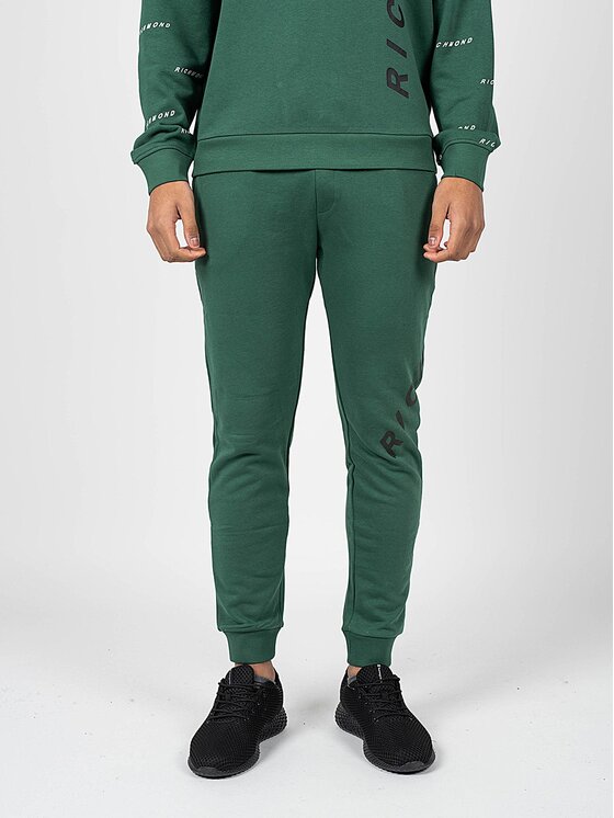John Richmond John Richmond Παντελόνι υφασμάτινο UMA22002PA Πράσινο Regular Fit