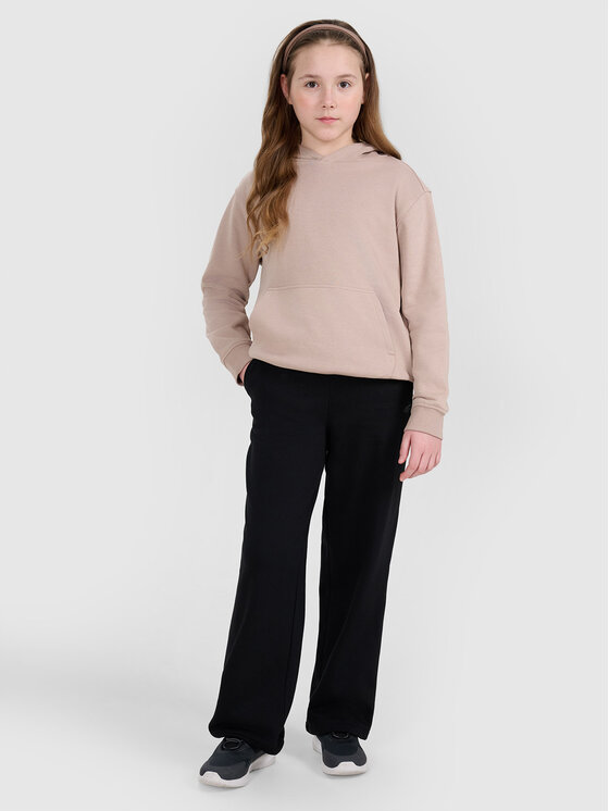 4F 4F Spodnie dresowe URBAN COMMUTER Czarny Oversize