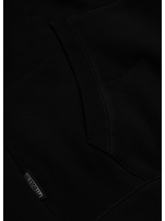 PITBULL PITBULL Bluza Bluza męska z kapturem City Of Dogs 3XL Czarny Regular Fit