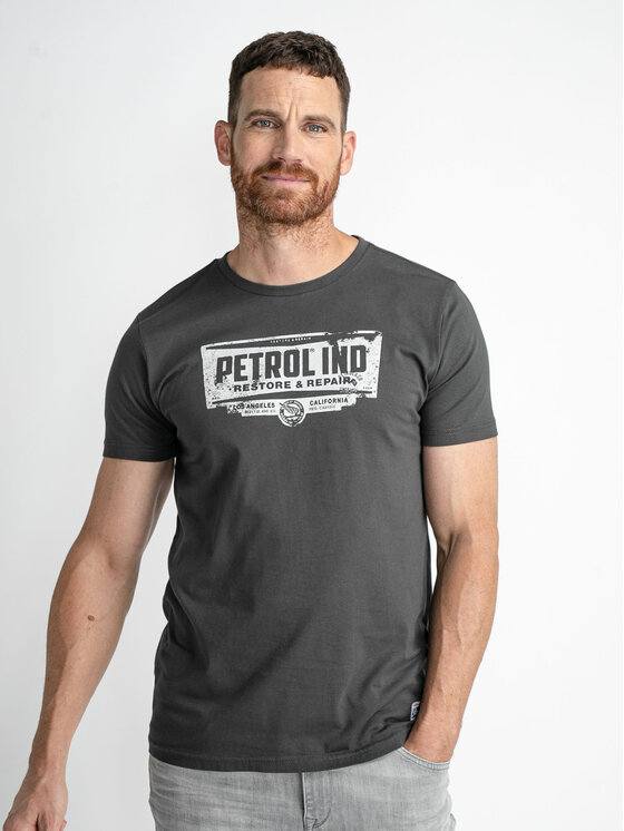 T-shirt M-1030-TSR624 Nero Regular Fit