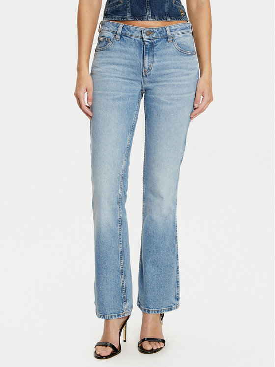 Damskie Jeansy Guess, Rozmiar 29/32, Niebieskie, W5RA1SD5M4A