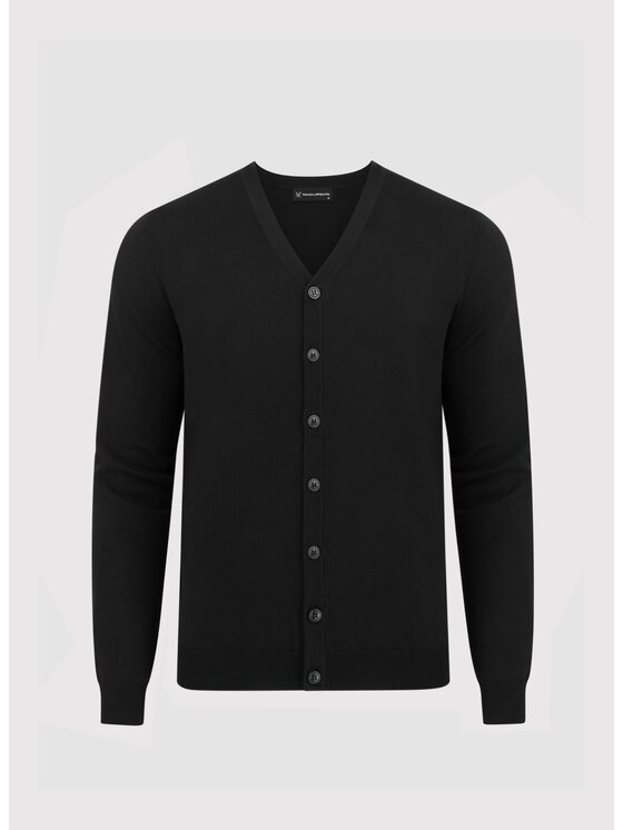 Pako Lorente Pako Lorente Kardigan P24WF-2X-023 Czarny Classic Fit