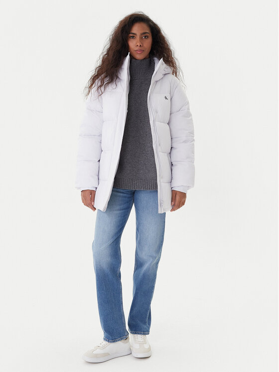 Calvin Klein Jeans Calvin Klein Jeans Kurtka zimowa LV047D507G Fioletowy Regular Fit
