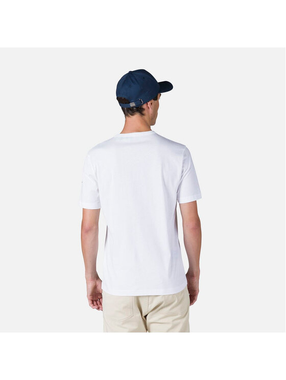 Rossignol Rossignol T-Shirt Rossi Tee Ss Biały Regular Fit