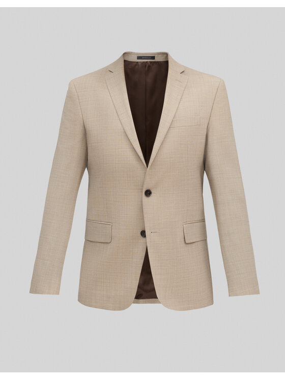 Borgio Borgio Marynarka Morgano Beżowy Slim Fit