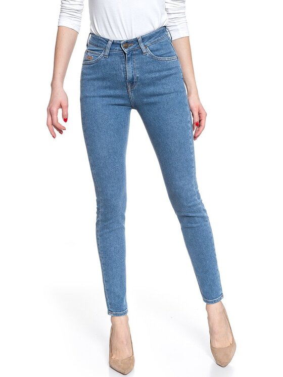 Lee Lee Jeans SCARLETT HIGH Blu Skinny Fit