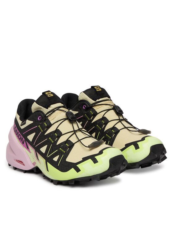 Salomon Salomon Bežecké topánky Speedcross 6 Gore-Tex L47985700 Žltá
