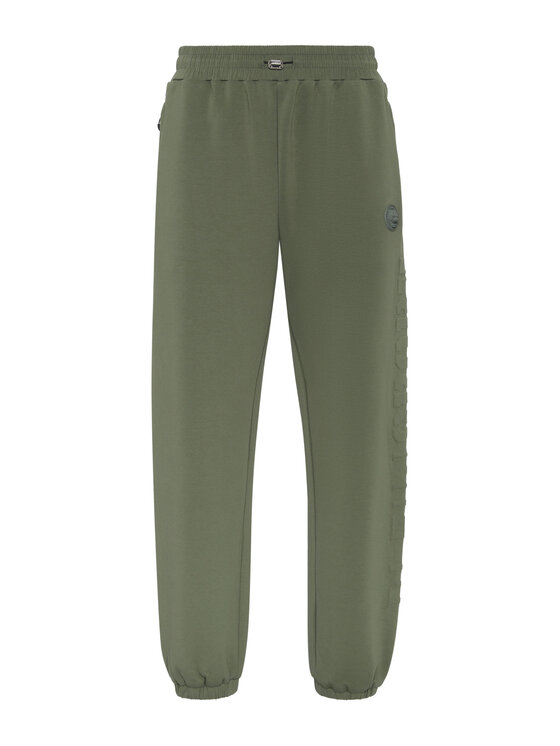 Plein Sport Plein Sport Joggers kalhoty 28287 Zelená Jogger Fit