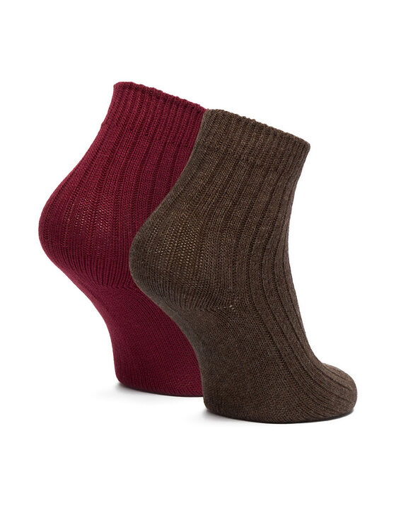 Nine West Nine West Dlouhé ponožky CEO_LA_NW_12744_Z_AW25 (2-PACK) Hnědá