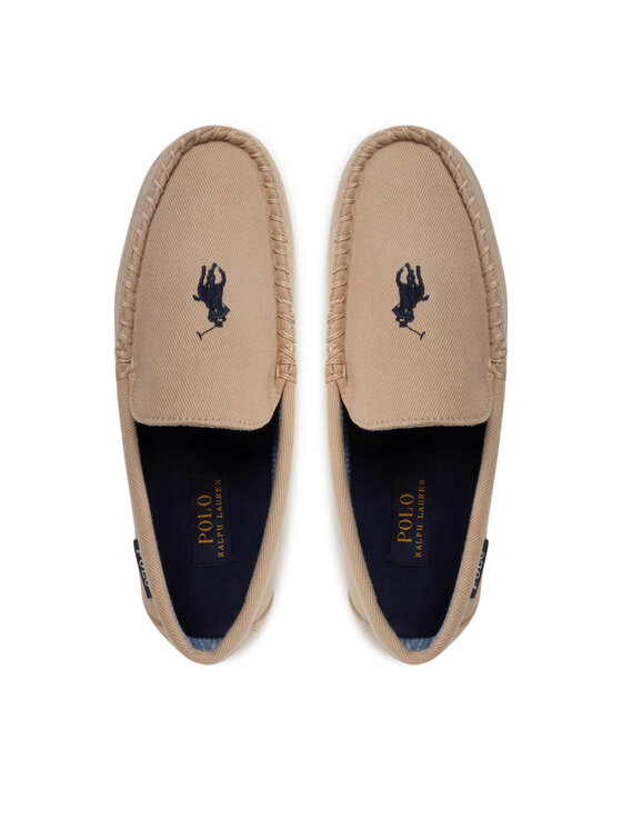 Polo Ralph Lauren Polo Ralph Lauren Kapcie Declan RF103592 Beżowy