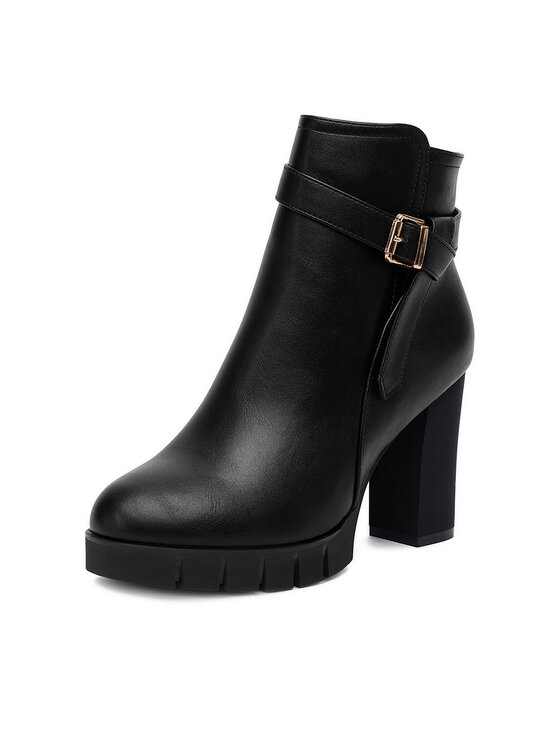 DeeZee DeeZee Botine HX16041A-180 Negru