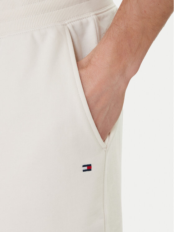 Tommy Hilfiger Tommy Hilfiger Szövet rövidnadrág Essential MW0MW37240 Ekru Regular Fit