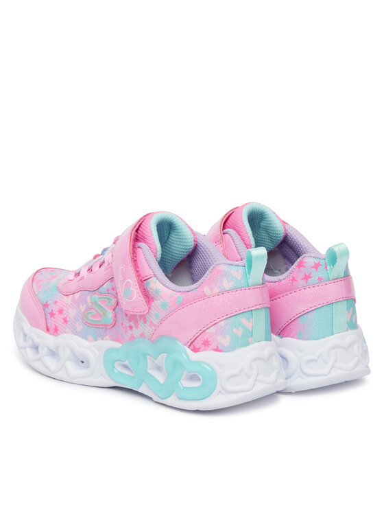 Skechers Skechers Sneakers Infinite Heart Lights 303261L/PKMT Rosa