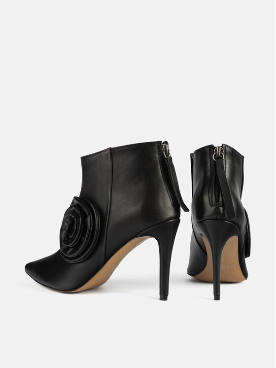 L37 L37 Polokozačky GLAMOUR STRIDE Černá