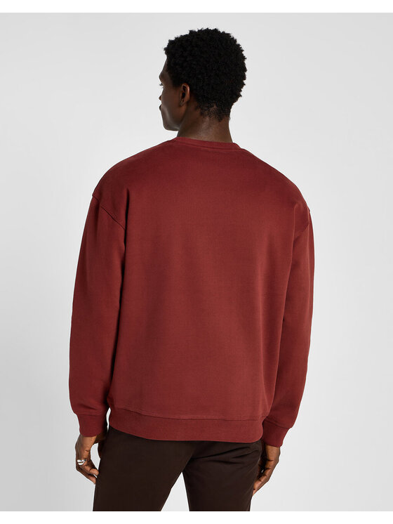 Lee Lee Felpa WORKWEAR SWS Marrone Loose Fit