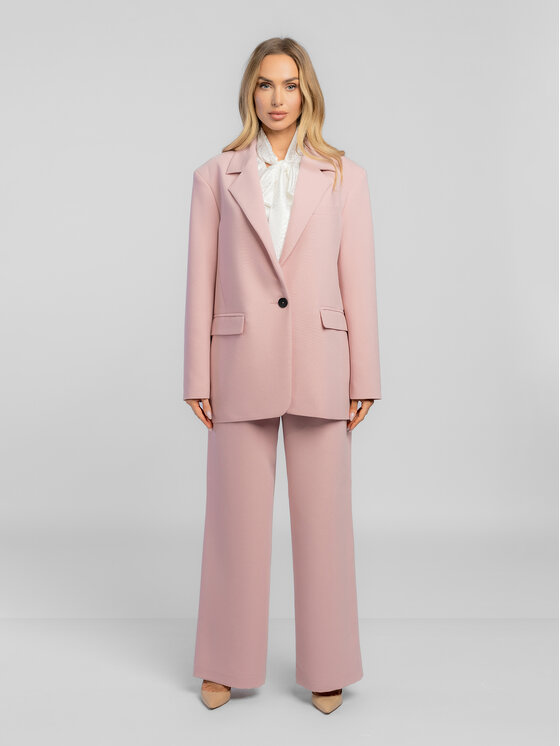 Salme Salme Oblek Adela Ružová Regular Fit