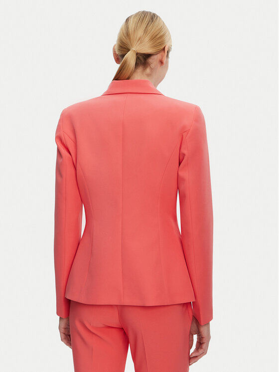 Artigli Artigli Marynarka ACGI000772 Koralowy Regular Fit
