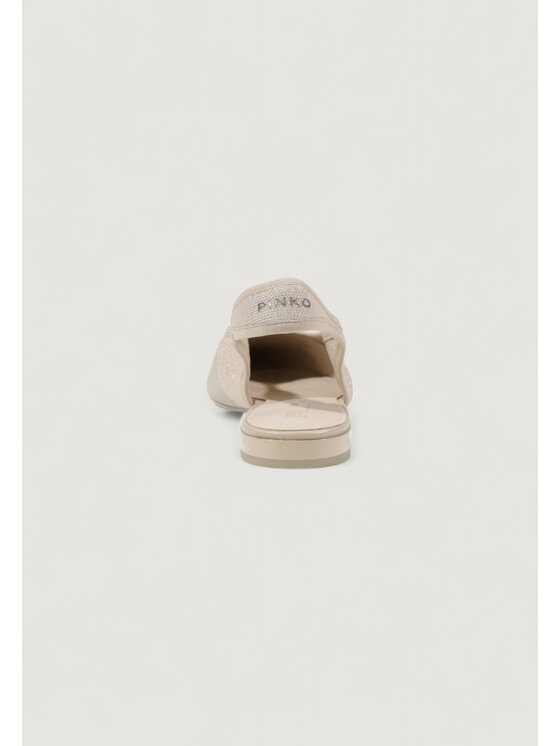 PINKO PINKO Σανδάλια GIANIRA 14 - SLING BACK LUREX KNIT Μπεζ