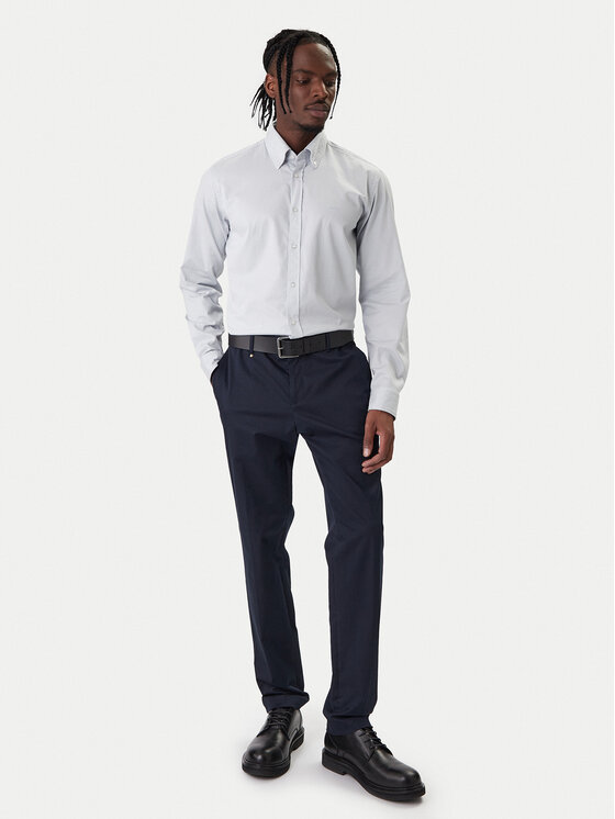 BOSS BOSS Krekls Rickert 50553001 Pelēks Regular Fit