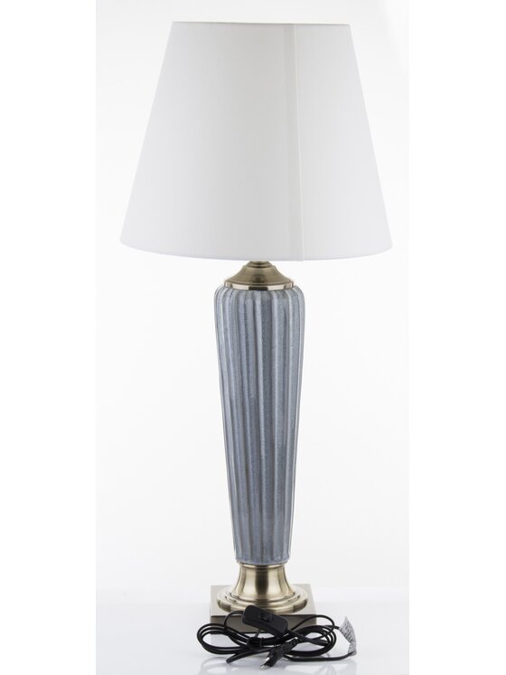 MIAhome MIAhome Lampka nocna ceramiczna DIGOMINA Beżowy