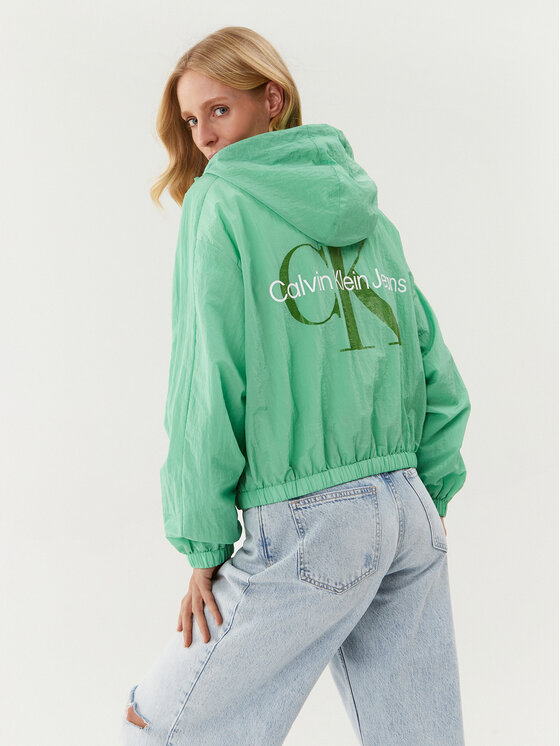 Calvin Klein Jeans Calvin Klein Jeans Prijelazna jakna J20J220731 Zelena Regular Fit