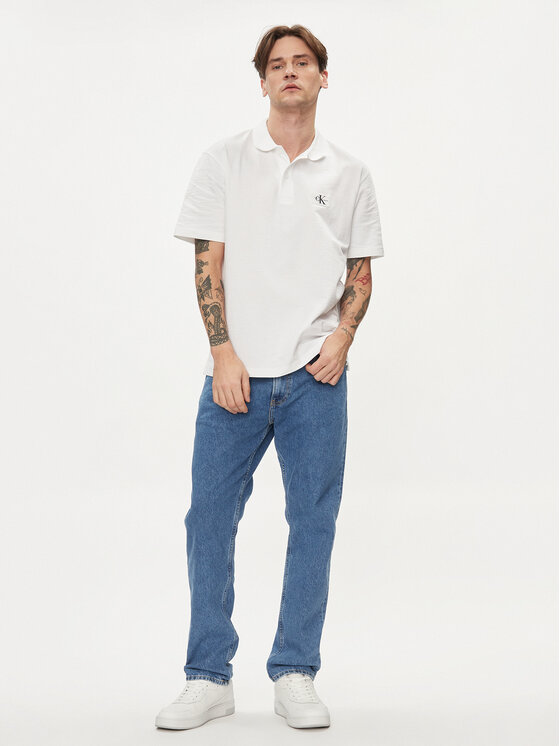 Calvin Klein Jeans Calvin Klein Jeans Polo J30J325433 Bijela Regular Fit