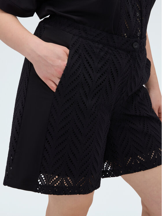 Fiorella Rubino Fiorella Rubino Spodnie materiałowe P045T005310N0Z3 Czarny Regular Fit