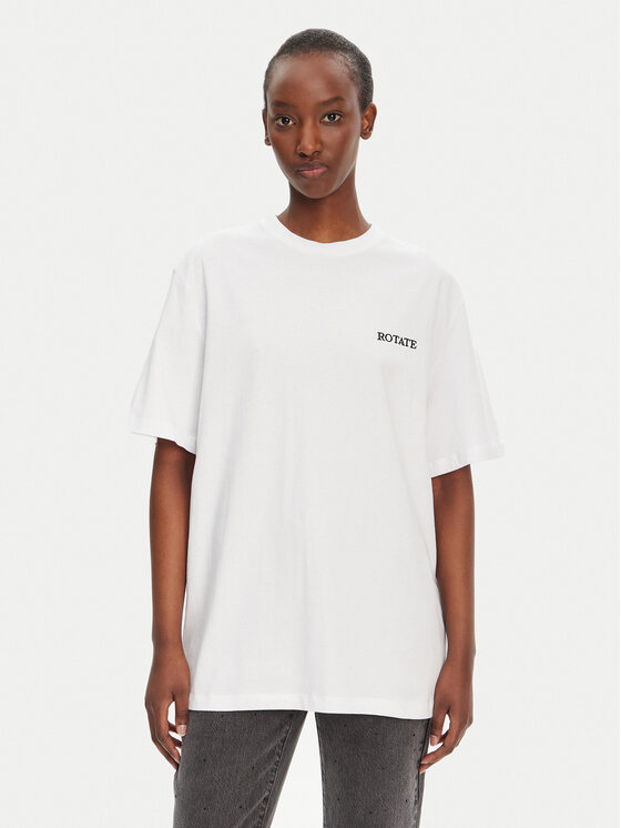 ROTATE ROTATE Tricou 112445400 Alb Oversize