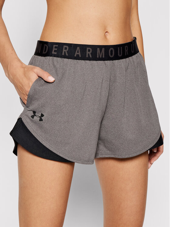 Under Armour Under Armour Αθλητικό σορτς Ua Play Up 3.0 1344552 Γκρι Loose Fit