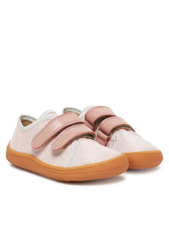 Froddo Froddo Hausschuhe Barefoot Canvas G1700379 M Rosa