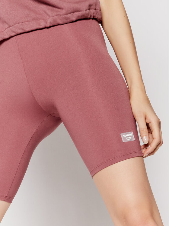 Pantaloncini sportivi SS21-SHD006 Rosa Slim Fit