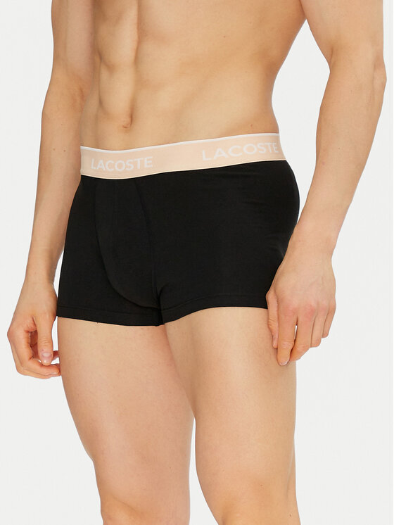 Lacoste Lacoste 3 darab boxer 5H1297 Színes