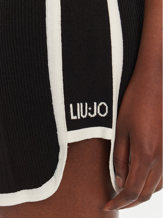 Liu Jo Sport Liu Jo Sport Szorty materiałowe TA5095 MS022 Czarny Regular Fit