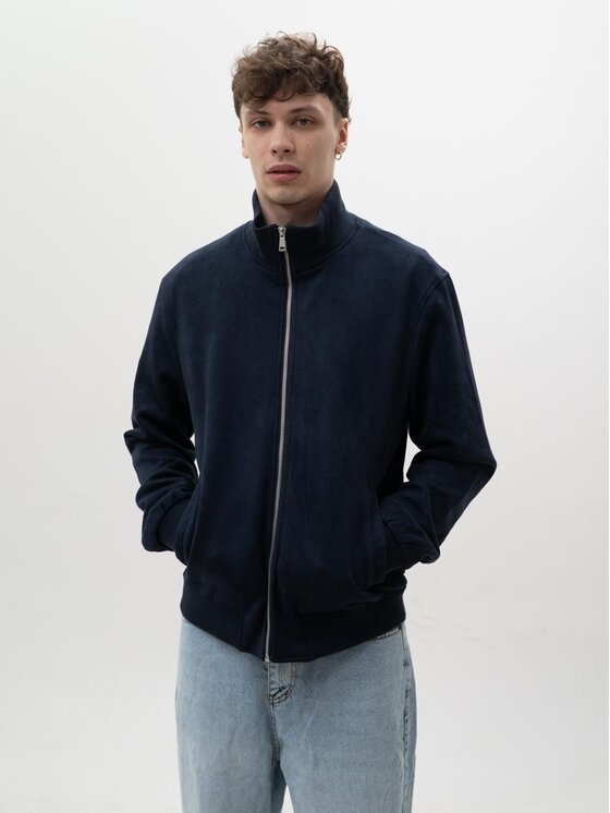 mst966  MyStars Kurtka przejściowa Kurtka Przejściowa Zamszowa Męska