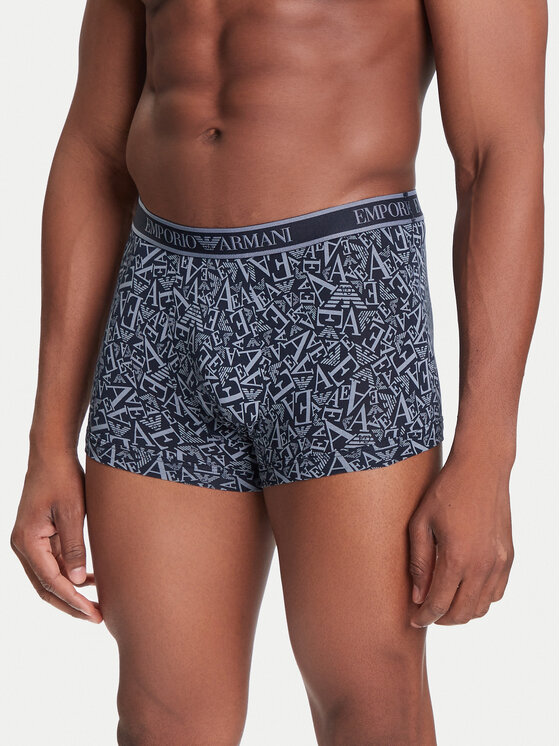 Emporio Armani Underwear Komplet 3 par bokserek EM000370 AF10779 MB089 Granatowy