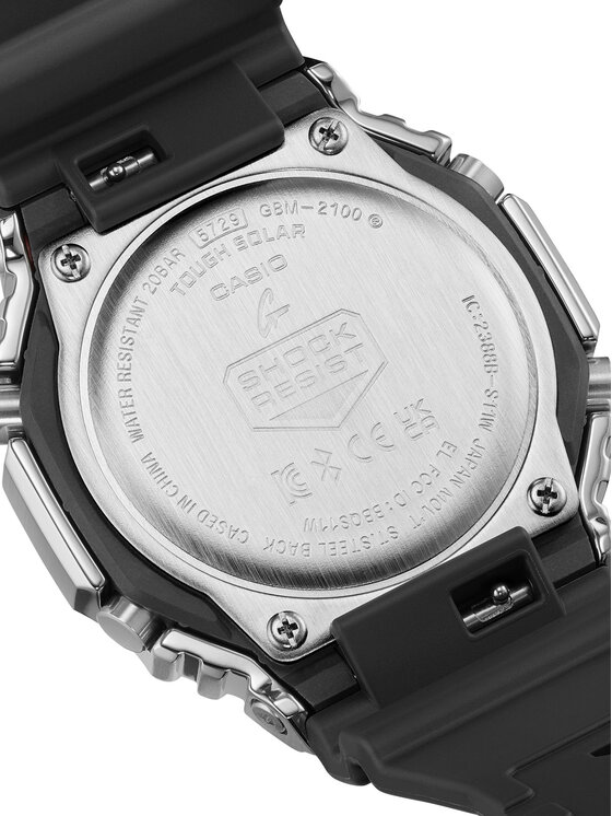 Casio Casio Zegarek GBM-2100A-1A2ER Czarny