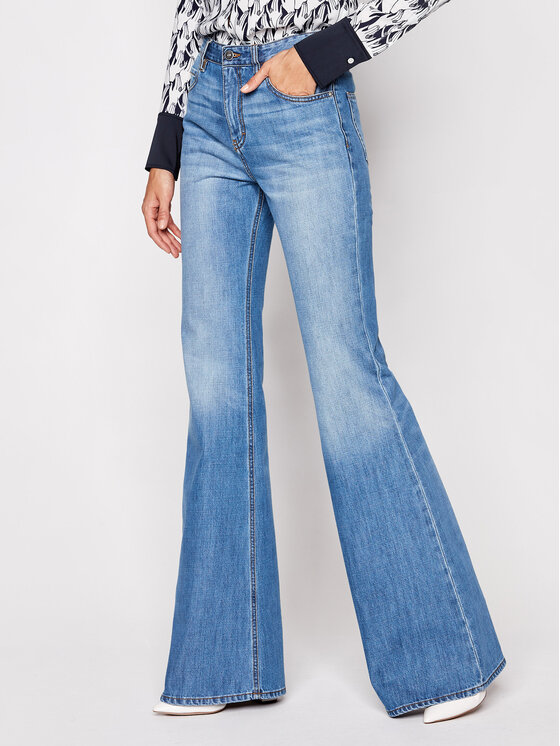 Victoria Victoria Beckham Victoria Victoria Beckham Straight Leg Jeans 2420DJE002087A Blau Straight Leg