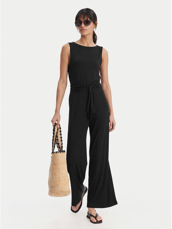 Emporio Armani Emporio Armani Salopetă EW003412 AF20240 UC001 Negru Regular Fit