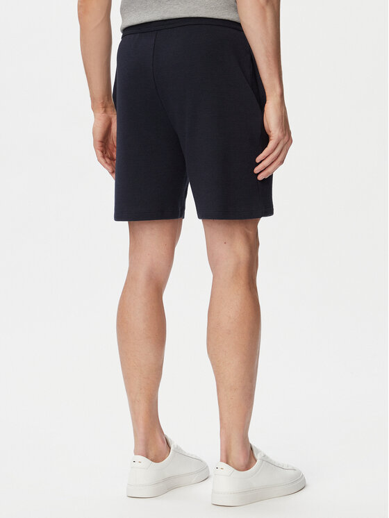 BOSS BOSS Спортни шорти Waffle 50535884 Тъмносин Regular Fit