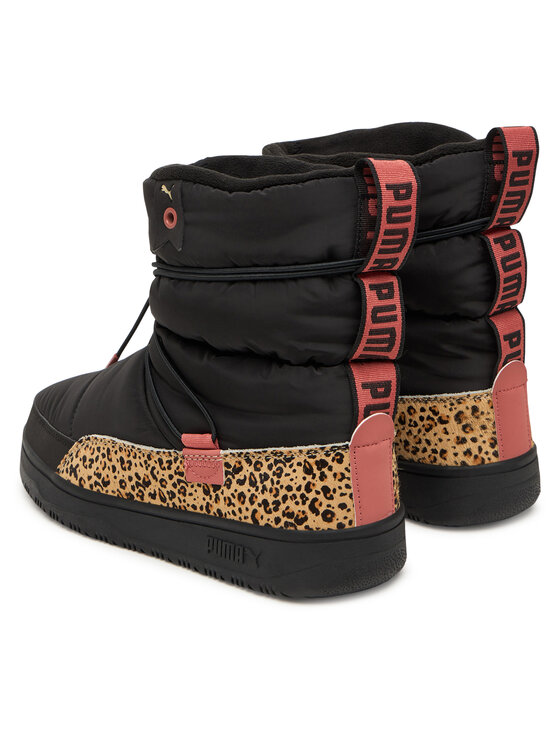 Puma Puma Čizme za snijeg Snowbae Wns Animal Flair 402654 01 Crna