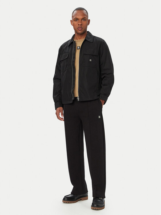 HUGO HUGO Ingkabát Elack 50564330 Fekete Oversize