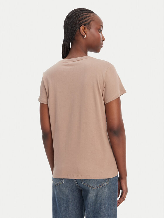 Liu Jo Sport Liu Jo Sport Тишърт TA6057 JS923 Бежов Regular Fit