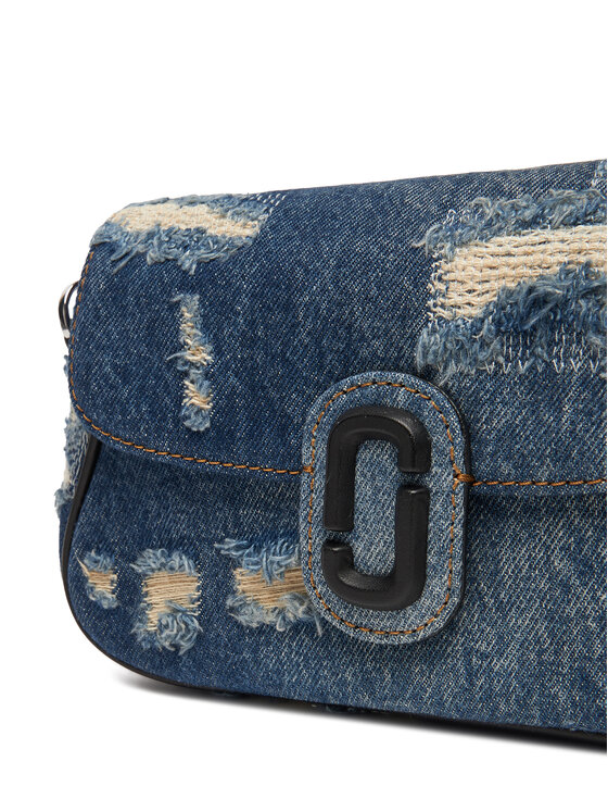Marc Jacobs Marc Jacobs Ročna torba The Rip And Repair Denim Clover 2F4HSH027H05 Modra