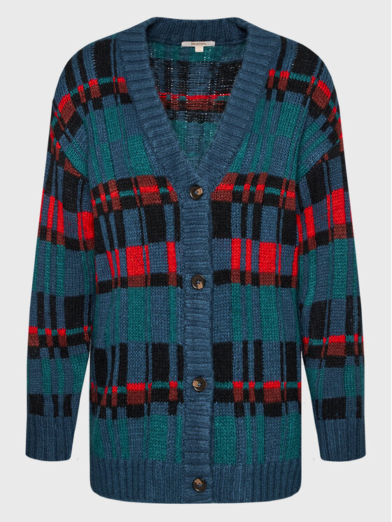 Brixton Pletena jopica Ferriss 22288 Modra Regular Fit